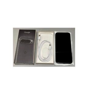 Google Pixel 9a 128GB Obsidian – Unused, Original Box & Charger